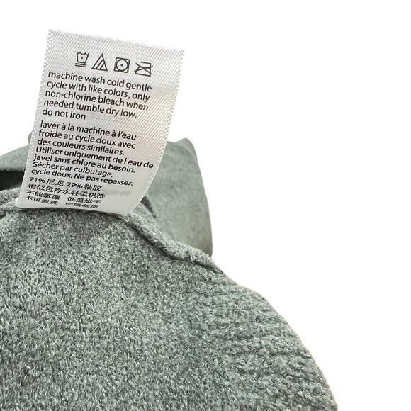 Barefoot Dreams CozyChic Ultra Lite Top Sweater‎ Pullover Green Size Small - Picture 10 of 10